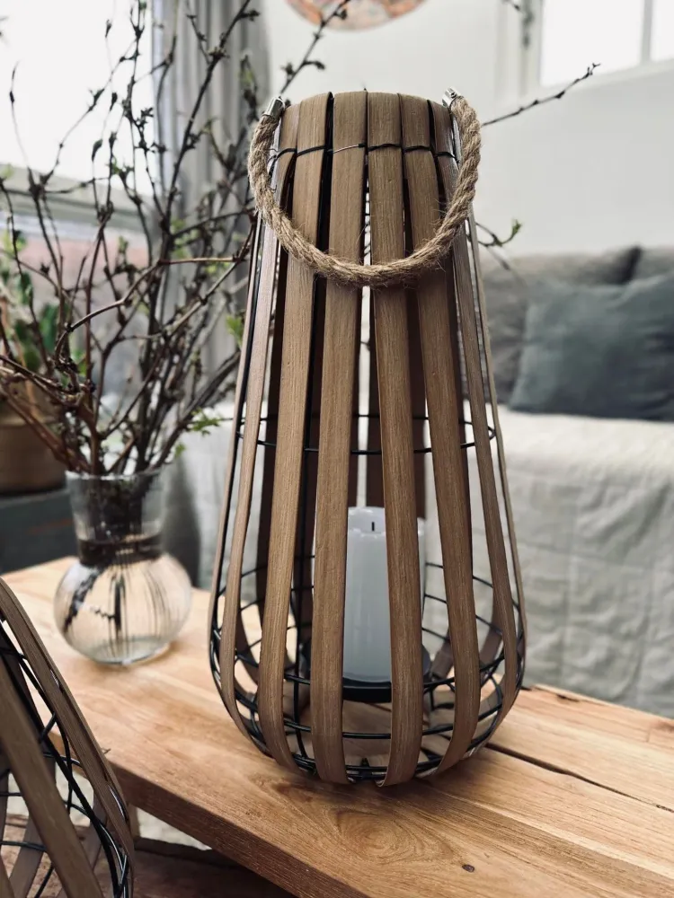 Lanterne med solceller – Nature 43cm