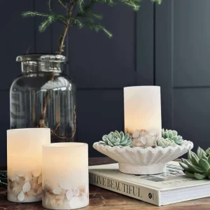 LED Nature – Sett med 3 stk og fjernkontroll