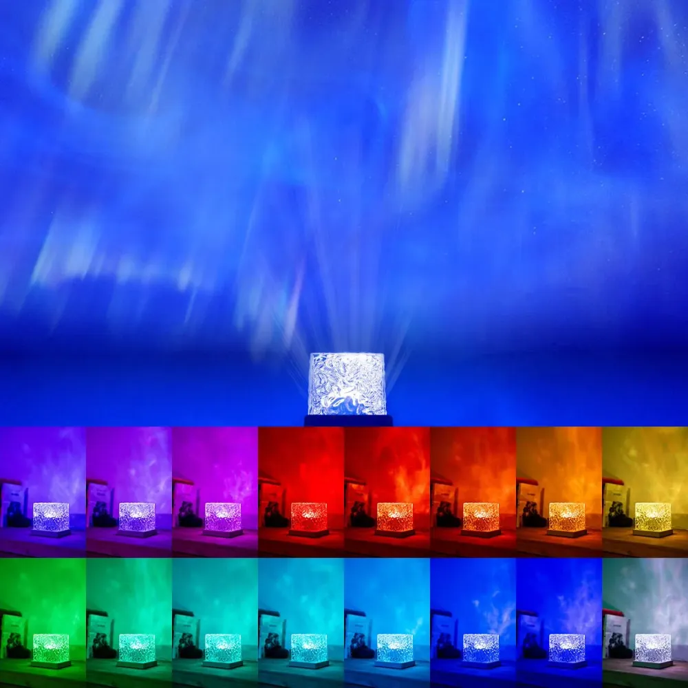 LED-projektor med nordlys