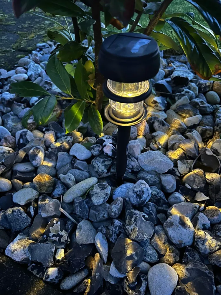 Lykt m. Effekt – Solceller – Tilbud 2 stk