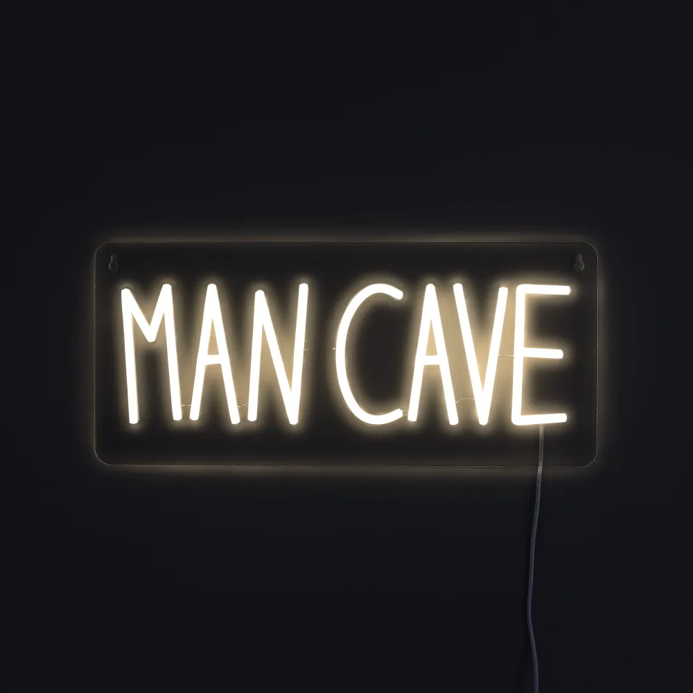 Man Cave Neon Vegglampe