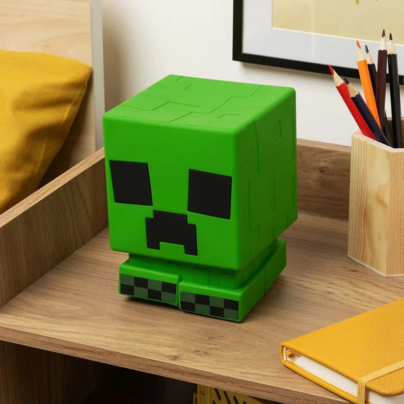 Minecraft Lampe Creeper Squishy