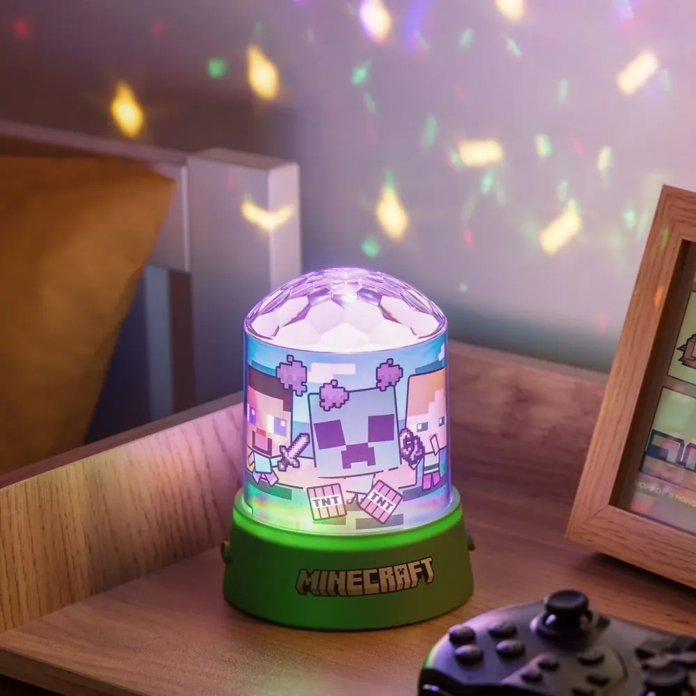 Minecraft Lampe Projektor