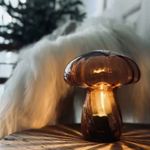 MUSHROOM Lampe – Cognac