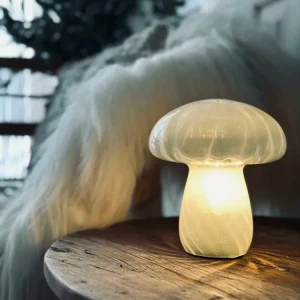 MUSHROOM Lampe – Hvit
