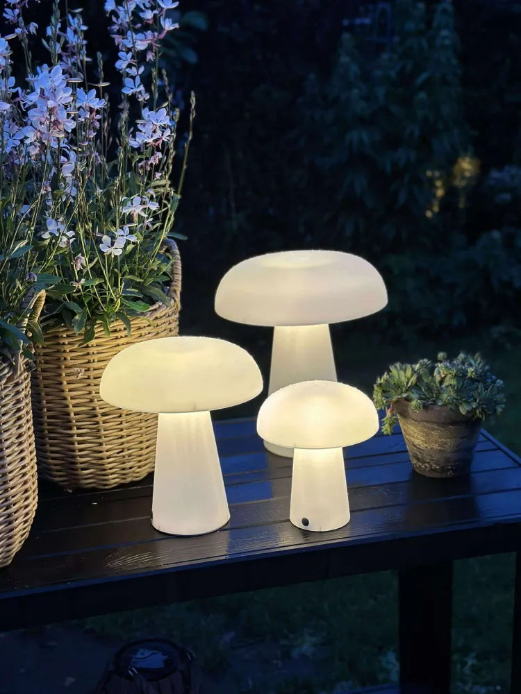 Mushroom oppladbar - Large