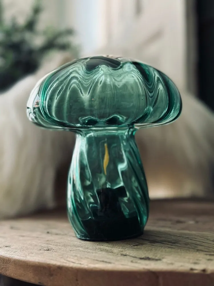 MUSHROOM-lampe – Grønn