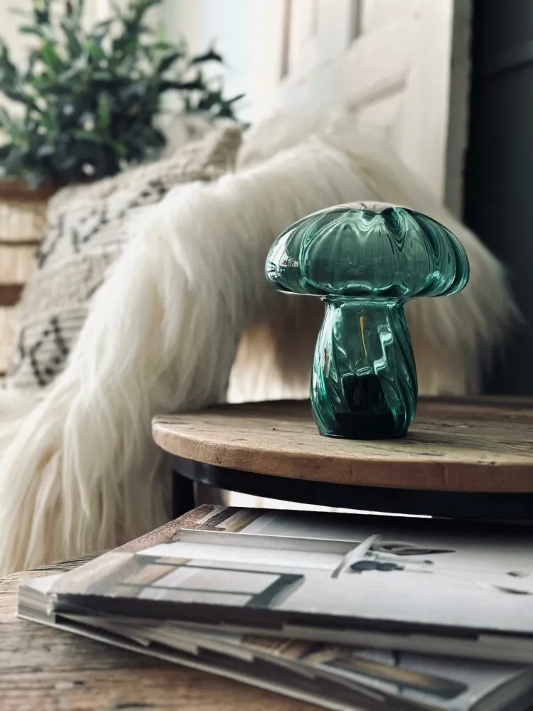 MUSHROOM-lampe – Grønn
