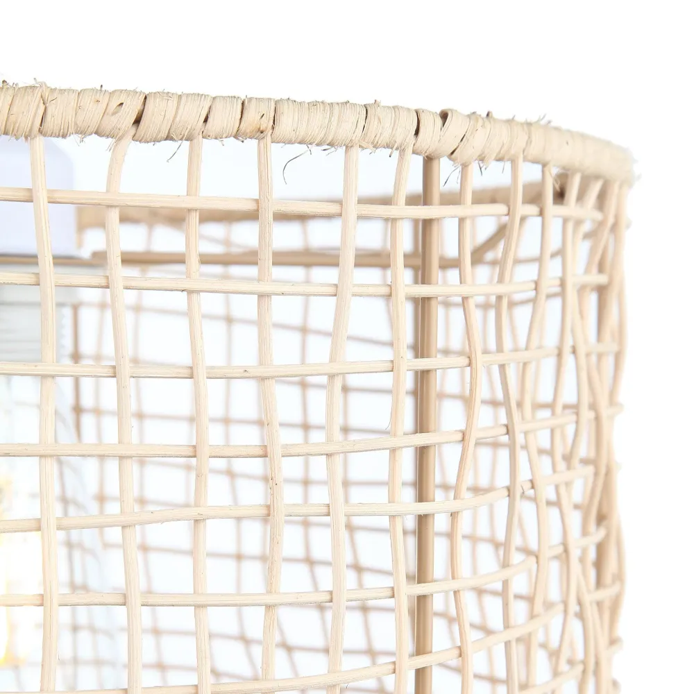 Nest Rattan Taklampe Ø30