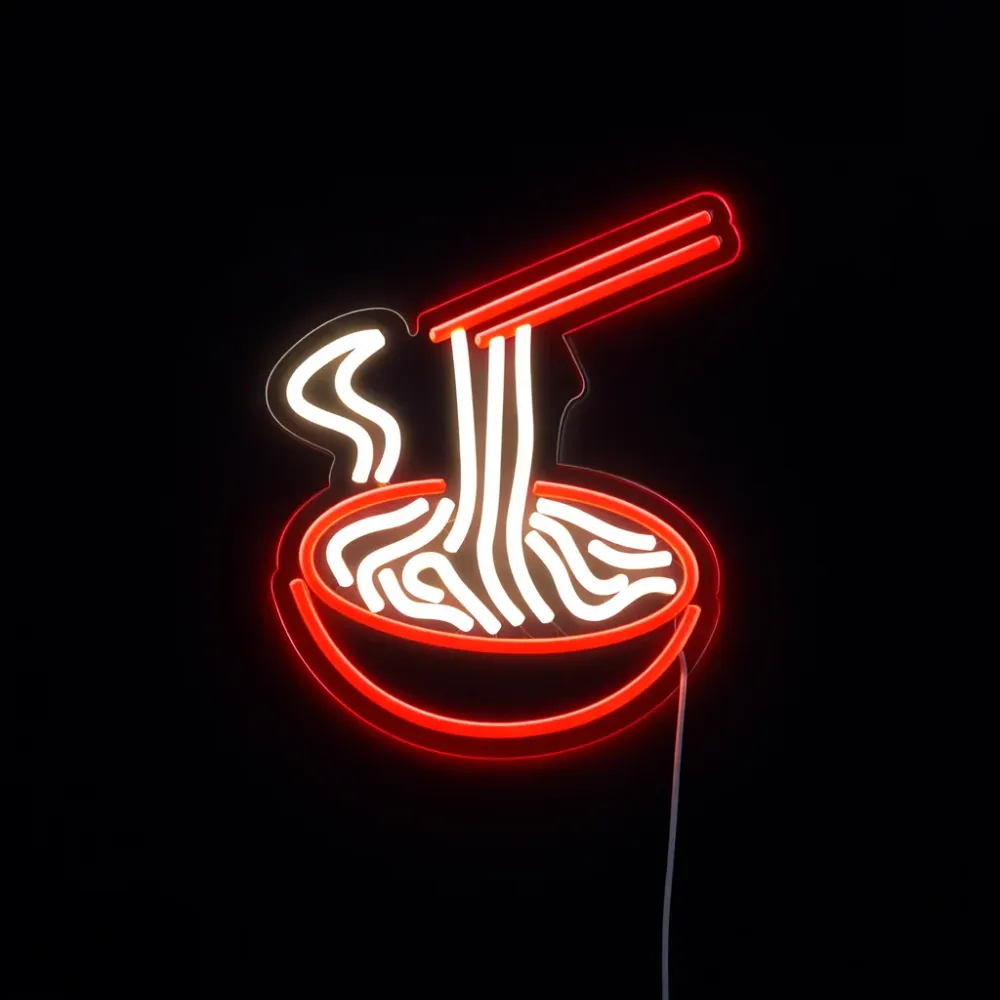 Noodles Neon Vegglampe