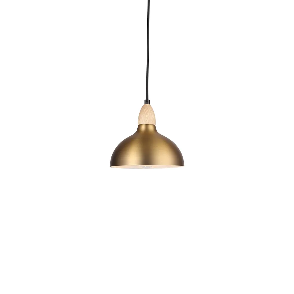 Oak Ø19 Børstet Messing