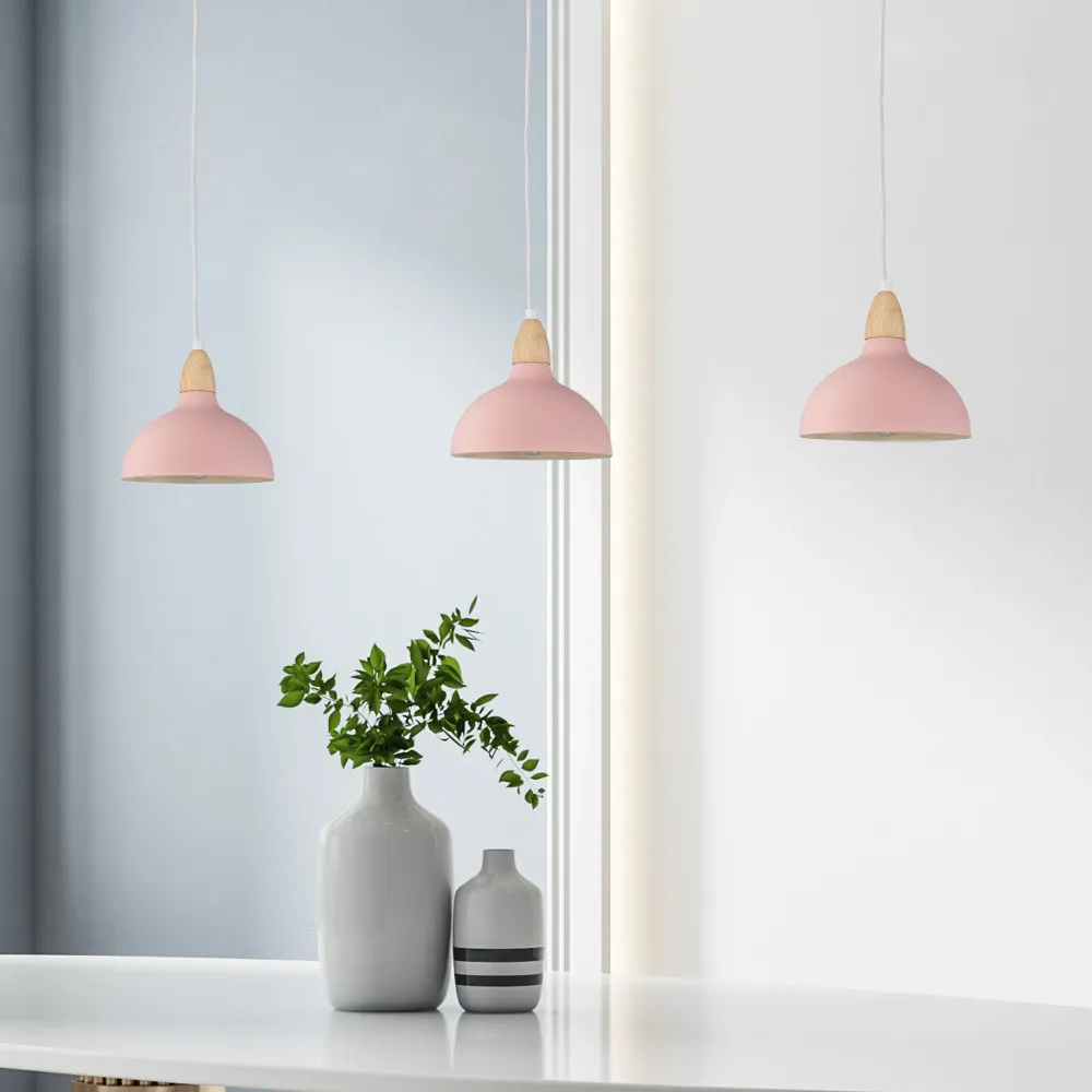Oak Pendel Ø19 Flamingo Pink