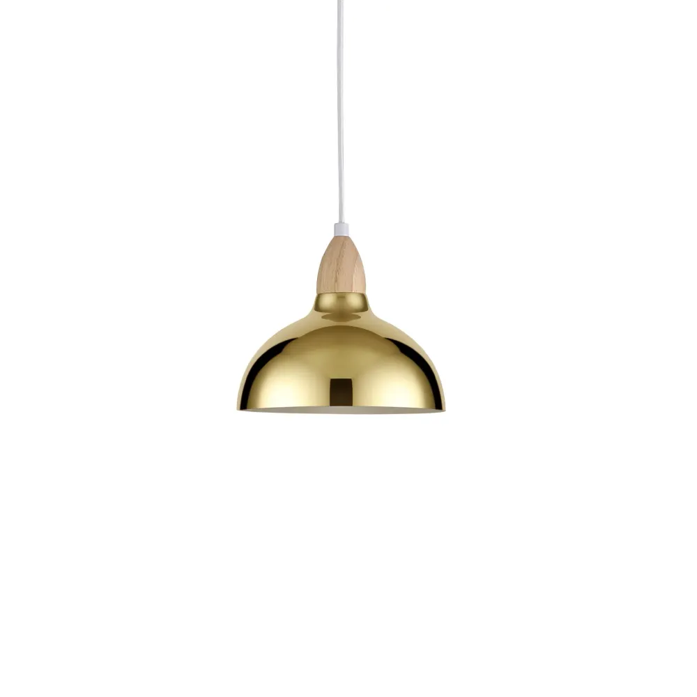 Oak Pendel Ø19 Polert Messing