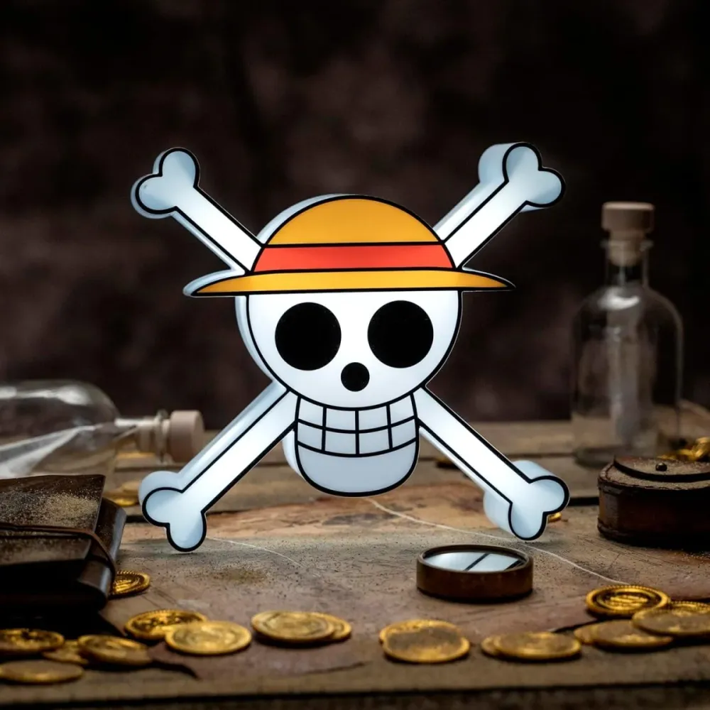 One Piece Lampe Skull