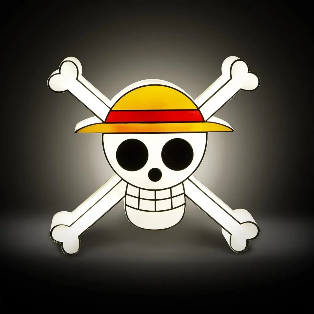 One Piece Lampe Skull
