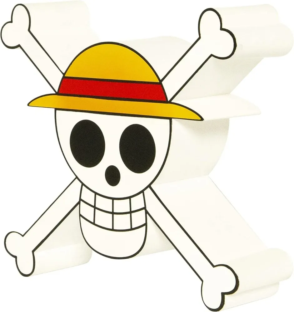 One Piece Lampe Skull