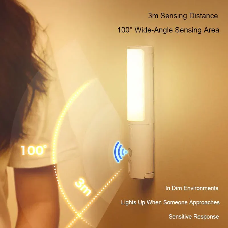 Smart LED-nattlampe med bevegelsessensor - Lumos