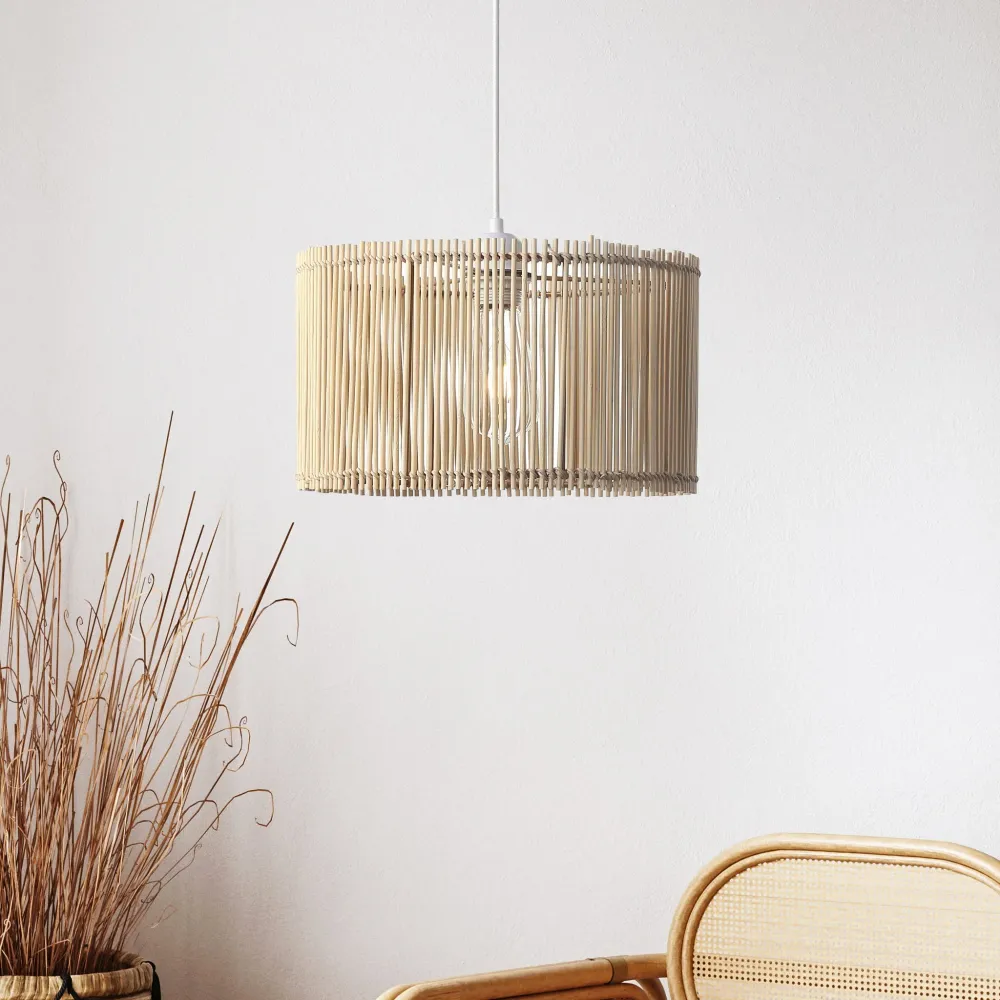 Sticks Bamboo Taklampe Ø42