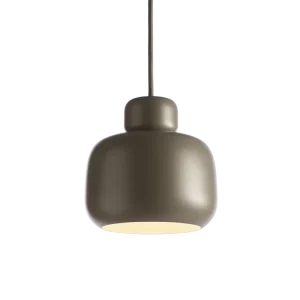 Stone pendellampe (Small) - Taupe
