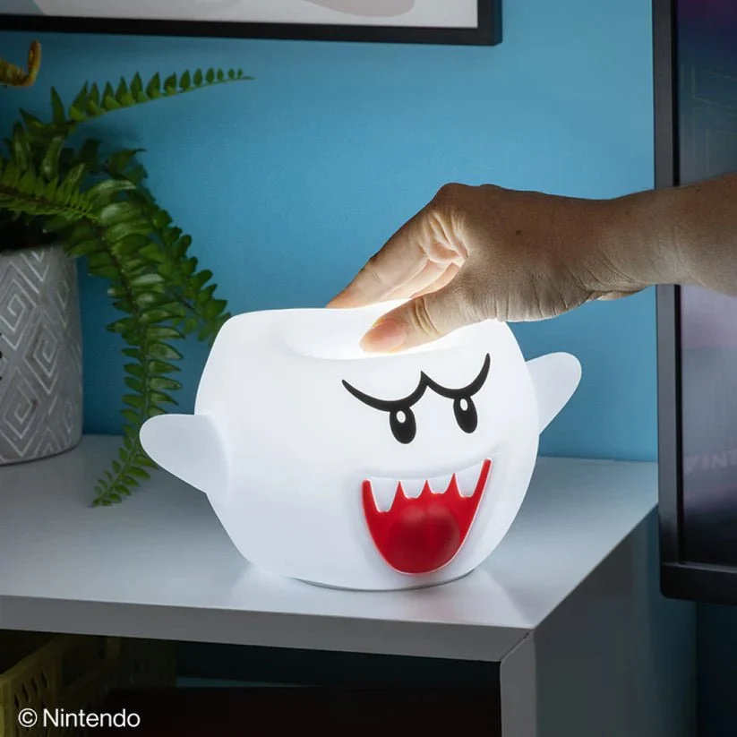 Super Mario Lampe Boo Squishy