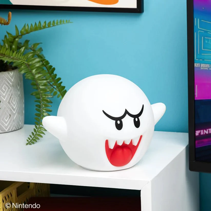 Super Mario Lampe Boo Squishy