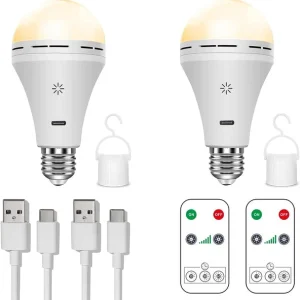 Trådløs USB oppladbar LED-lampe – Luxaro