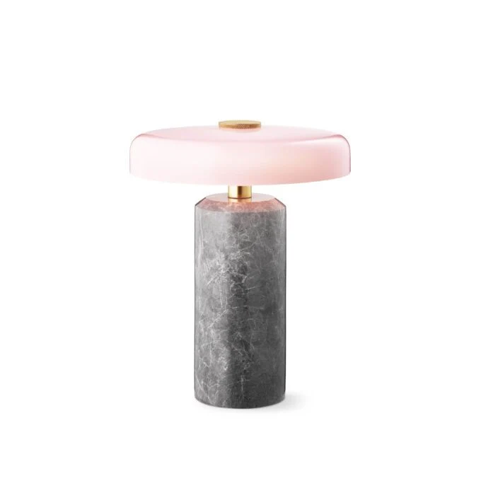 Trip bærbar lampe sølvrosa