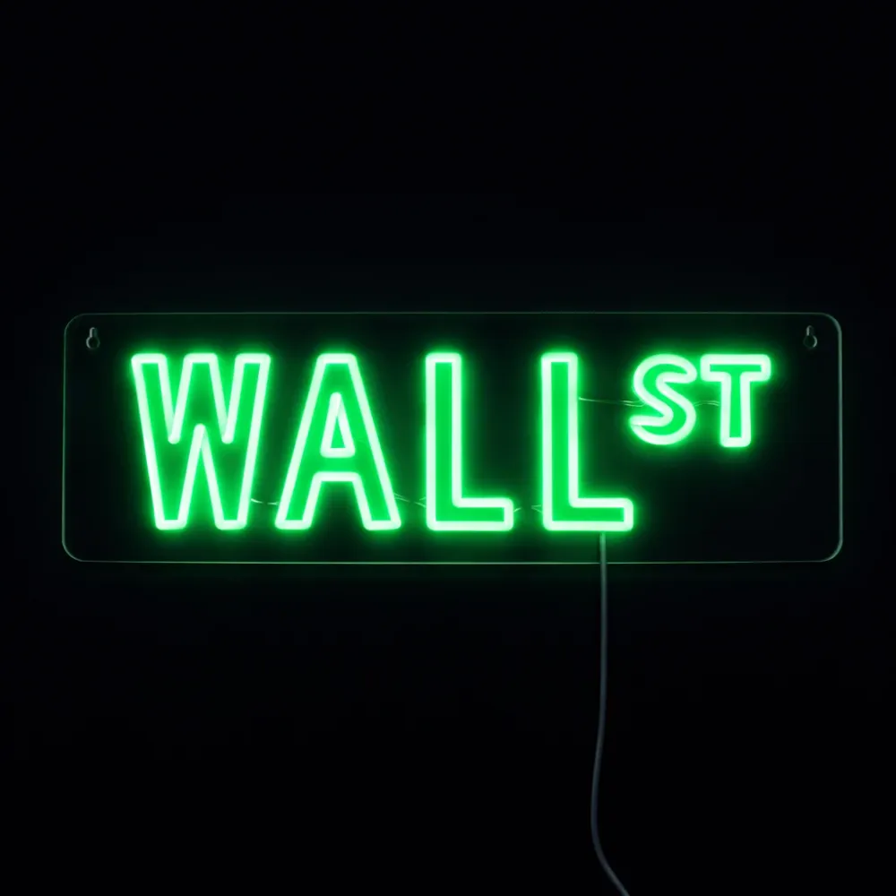 Wallstreet Neon Vegglampe