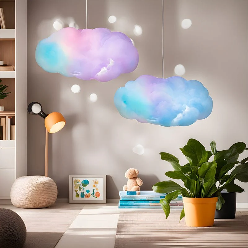 Wolke blitzlampe med musikk og farge – Nimbuson
