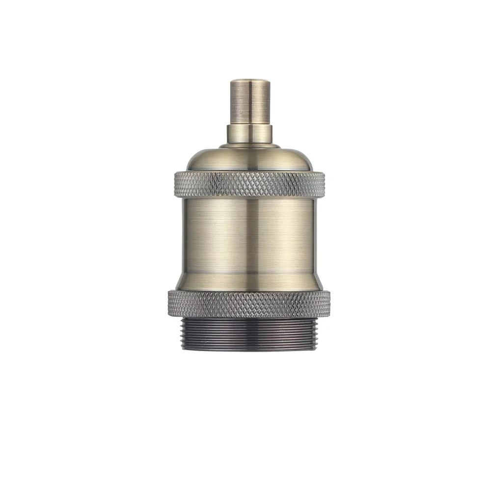 Classic Lampeholder E27 Antikk Messing