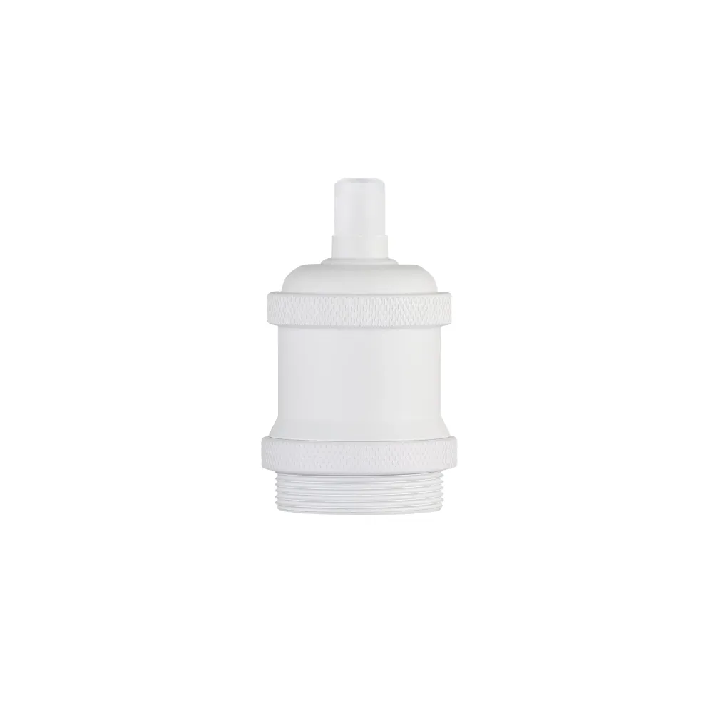Classic Lampeholder E27 Matt Hvit