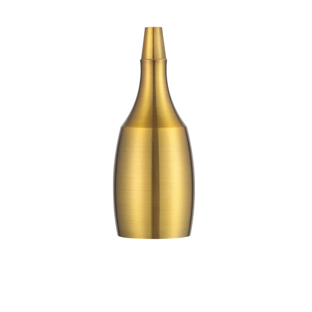 Cono Lampeholder E27 Børstet Bronse