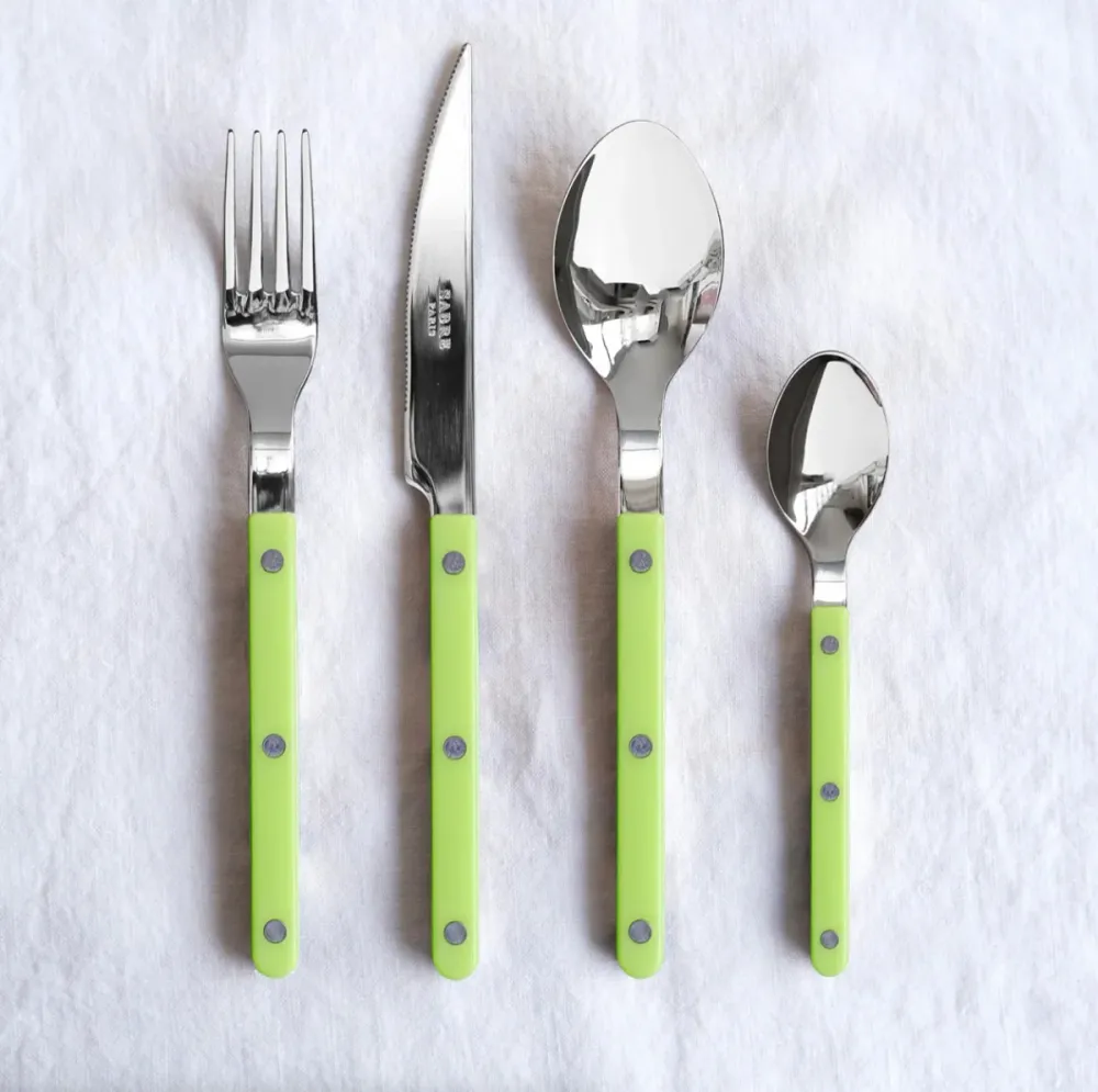 Sabre Cutlery Set Lime