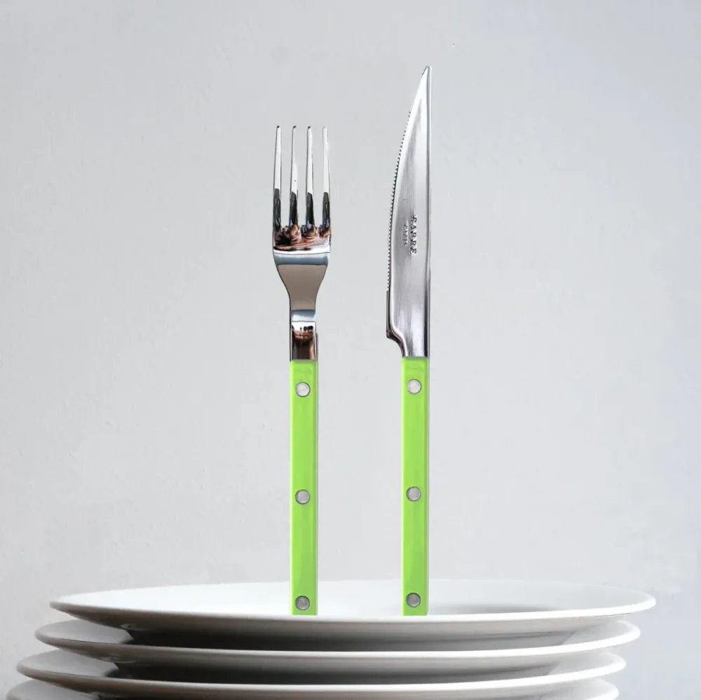 Sabre Cutlery Set Lime