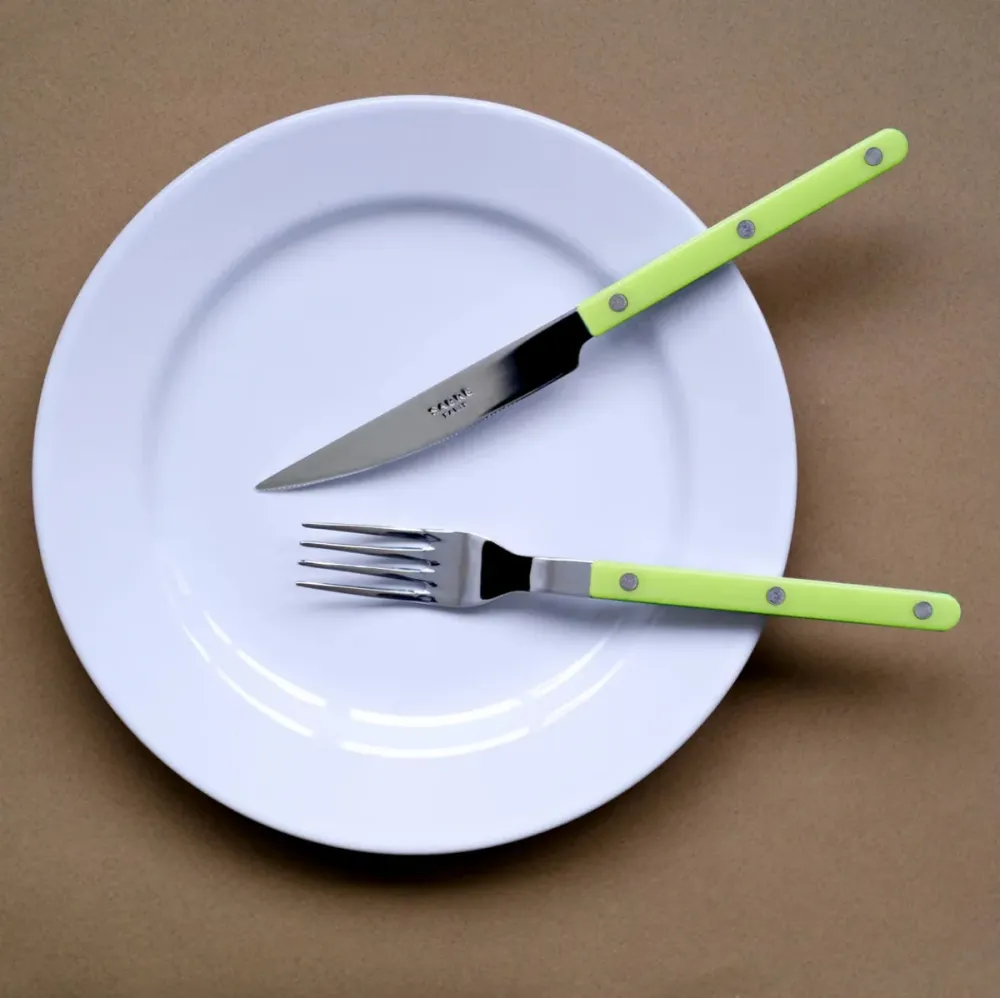 Sabre Cutlery Set Lime