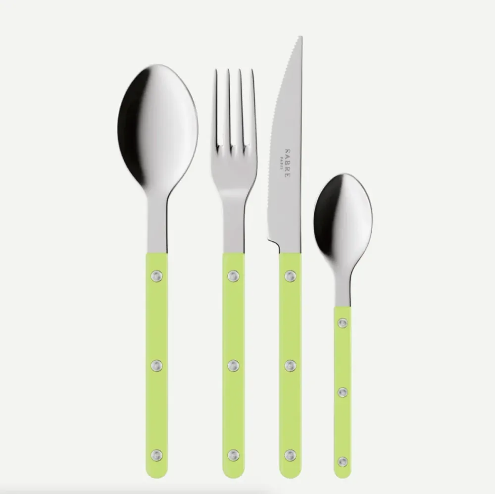 Sabre Cutlery Set Lime