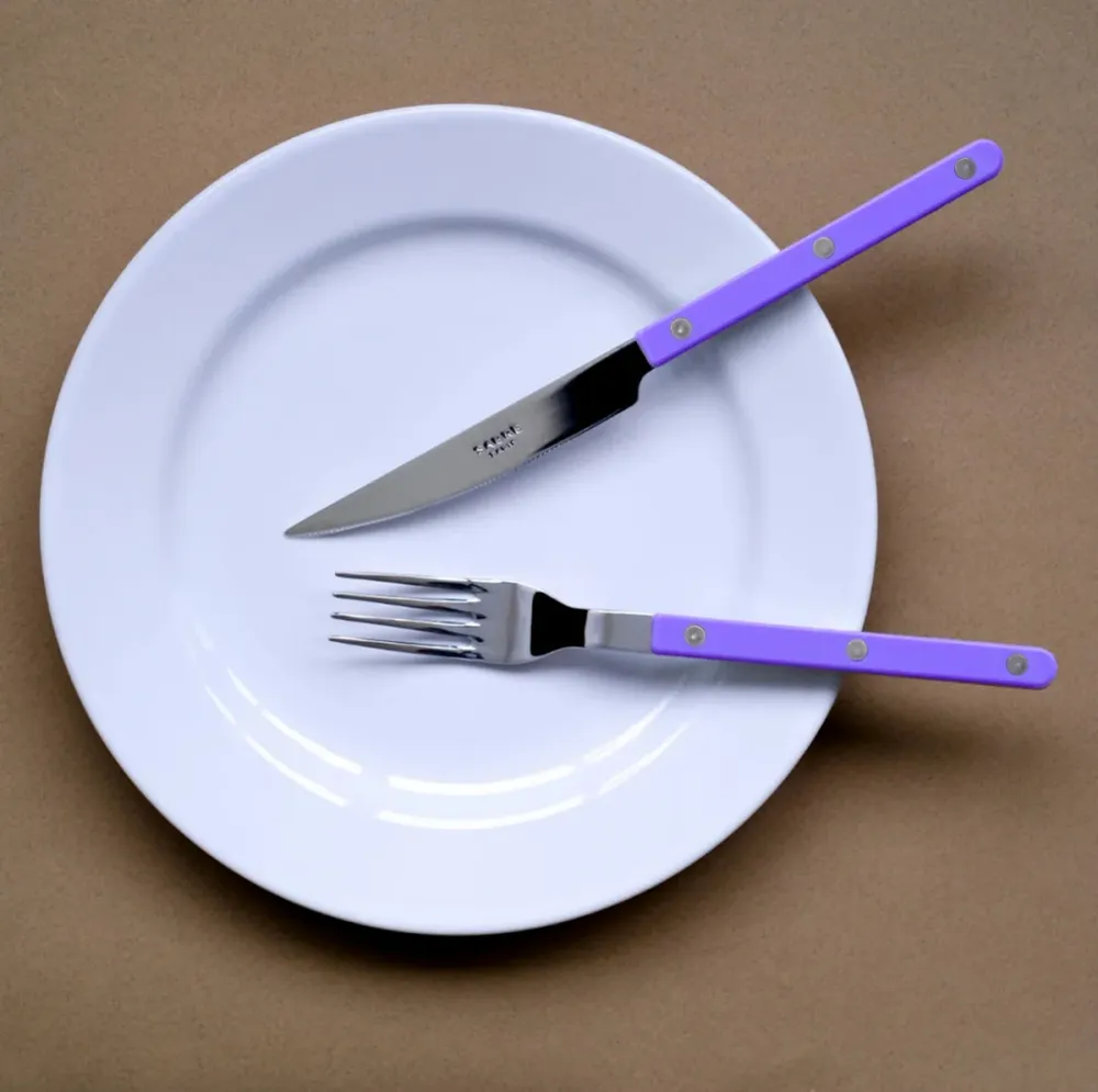 Sabre Cutlery Set Purple