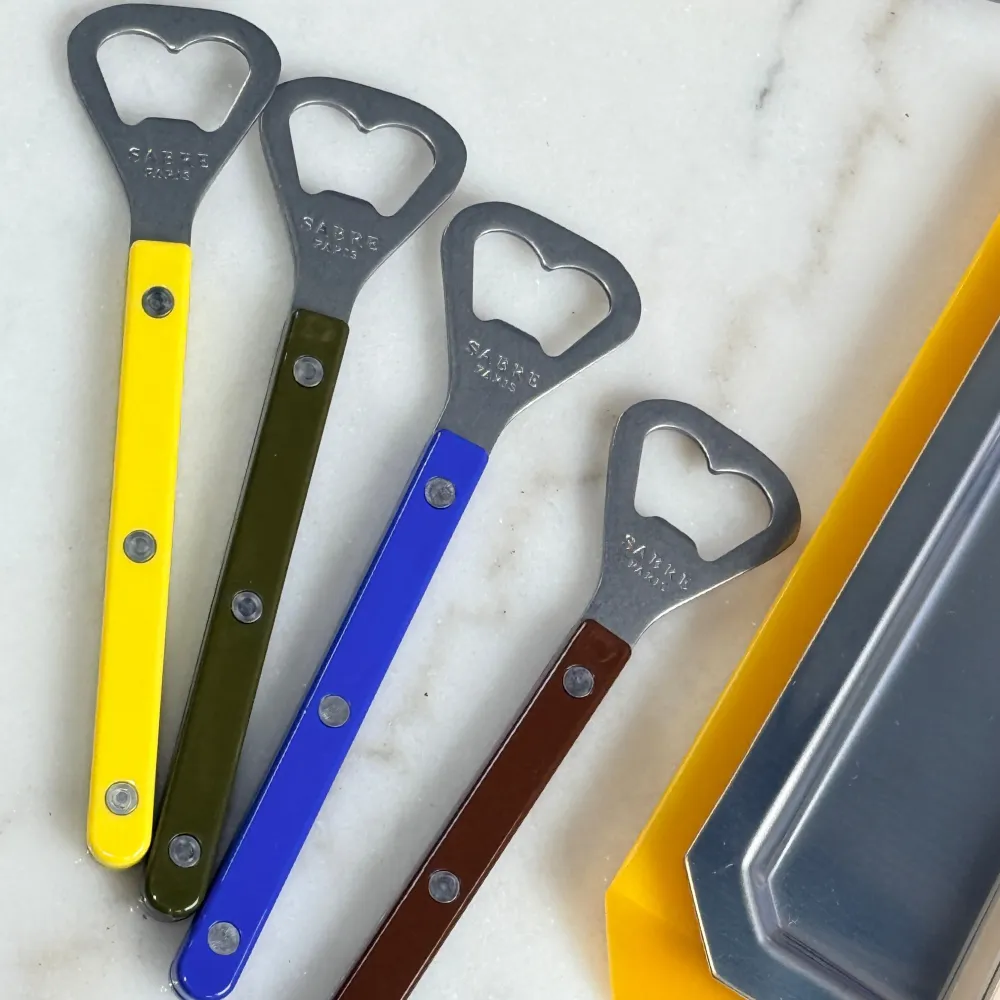 Sabre Vintage Bottle Opener Blue