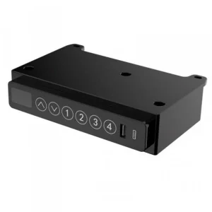 Tredemølle Med Elektrisk Hev-/senkebord 120,4 x 60,4cm Svart – Urevo Spacewalk 3S + Tuckano