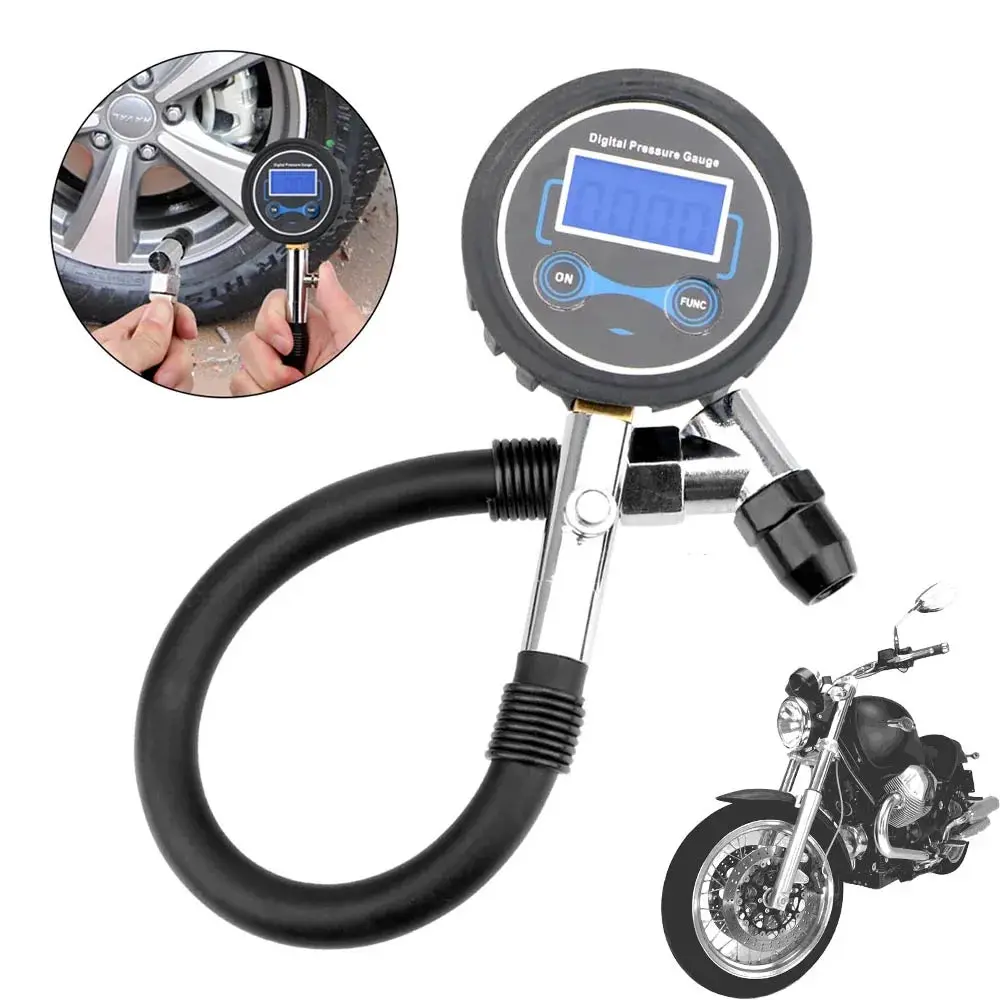 Ducati Monster 696 Tire Pressure Gauge, High-Precision Digital Meter