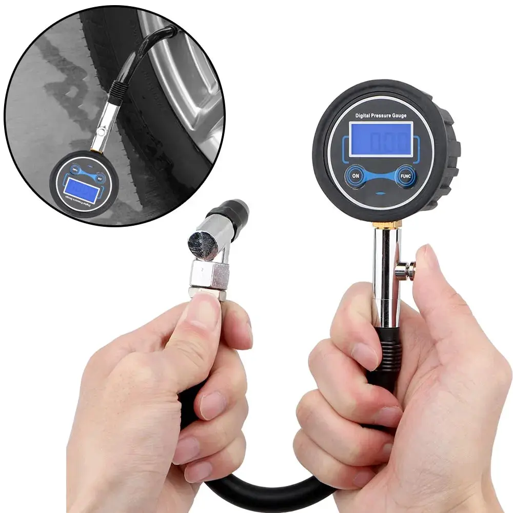 Ducati Monster 696 Tire Pressure Gauge, High-Precision Digital Meter