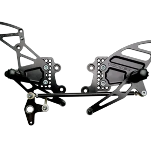 Vortex Racing 04-07 Honda CBR1000RR,03-06 CBR6100 RR Adjustable Rearsets- Black