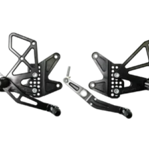 Vortex Racing 06-16 Yamaha YZF-R6 Rear Set- Black