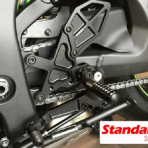 Vortex Racing 21-24 Kawasaki XZ-10R Ninja ZX1000 Rear Set- Black