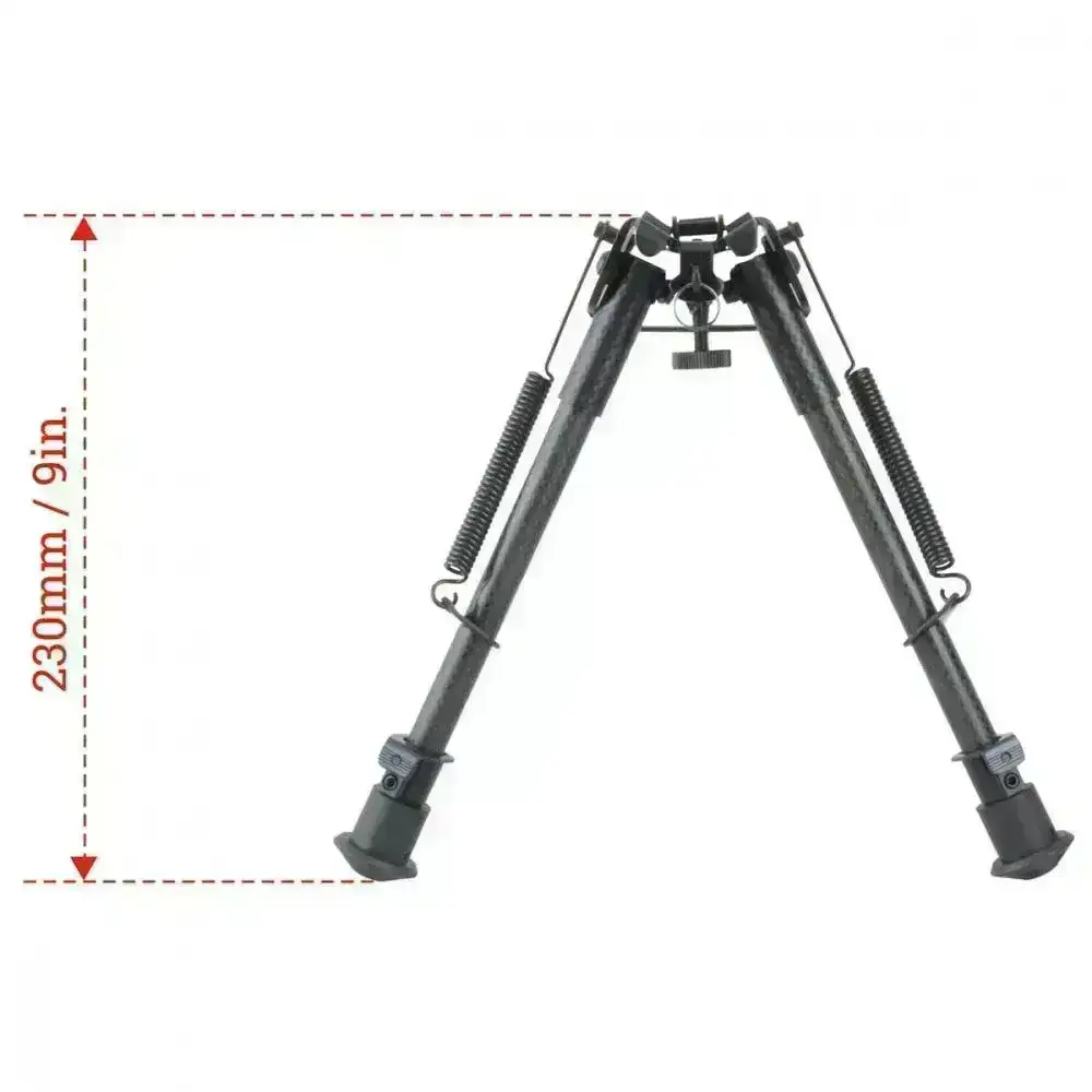 Vector - Karbonfiber Bipod/Tofot 9 med 21mm Adapter