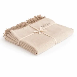 Mindful Deluxe Yoga Blanket - Beige