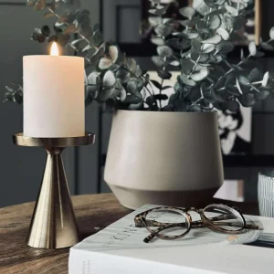 Lysestake til bloklys - 13 cm