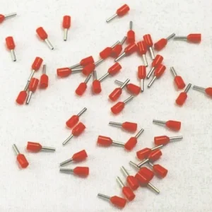 Terminalrør isolert ORANSJE 0,5mm-L8mm; pose m/500stk.