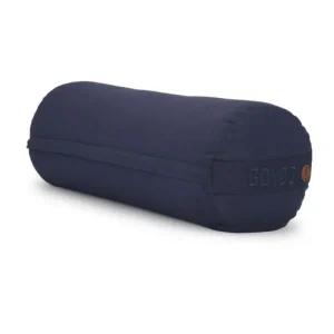 Calm Organic cotton Yoga Bolster - Dark Blue