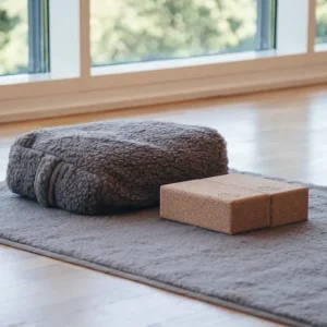 Release Wool Rectangular Bolster - Light Brown